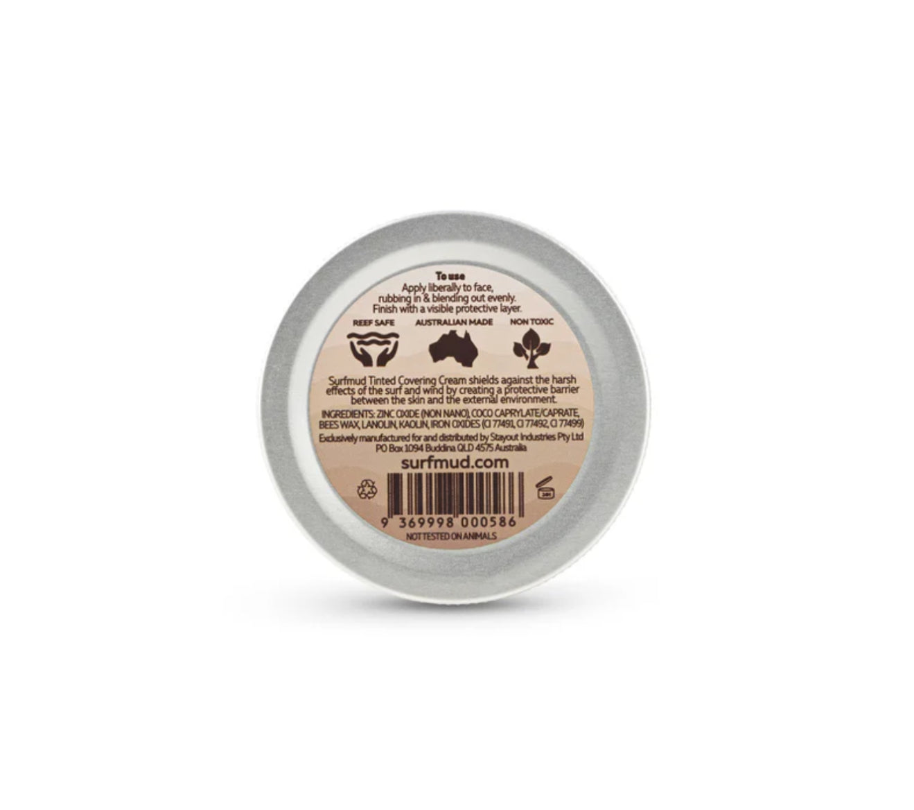SURF MUD - THE ORIGINAL TINTED COVERING CREAM