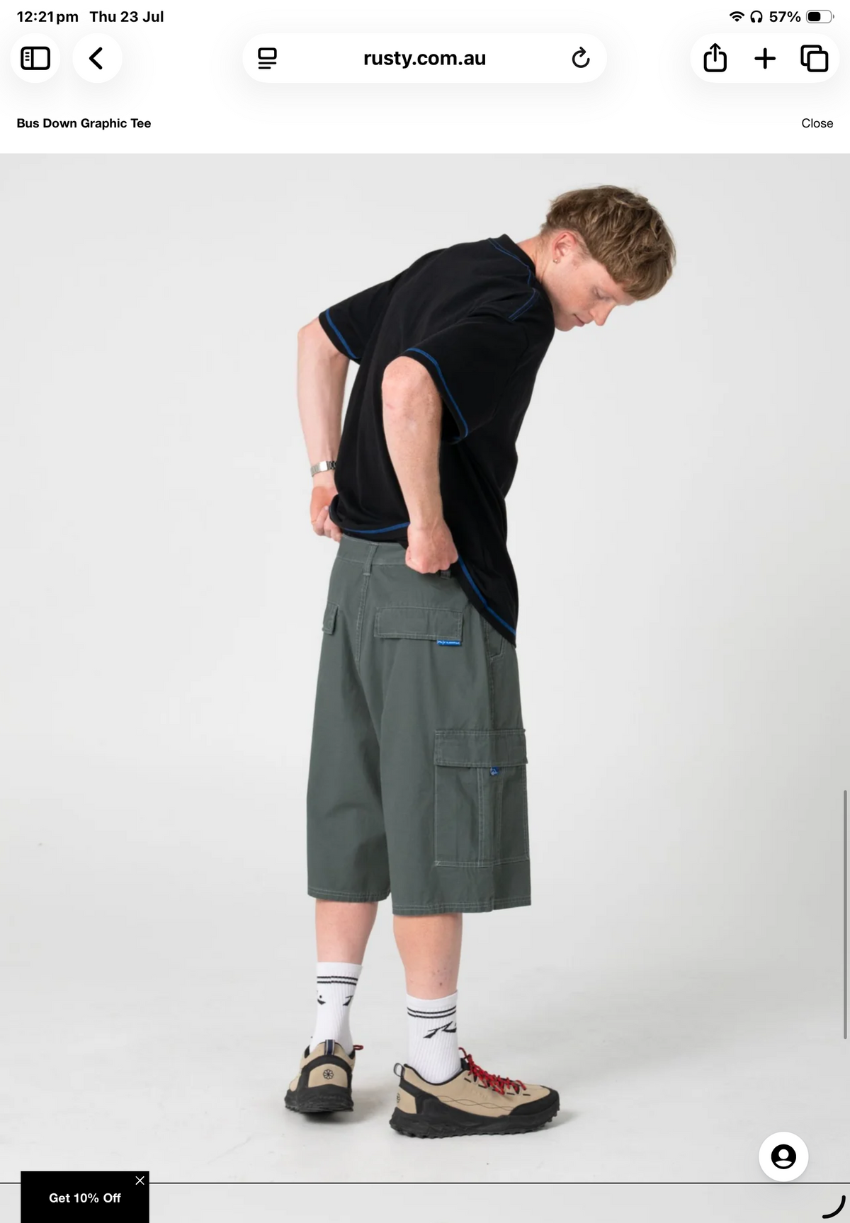 RUSTY- Bus Down S/S Tee