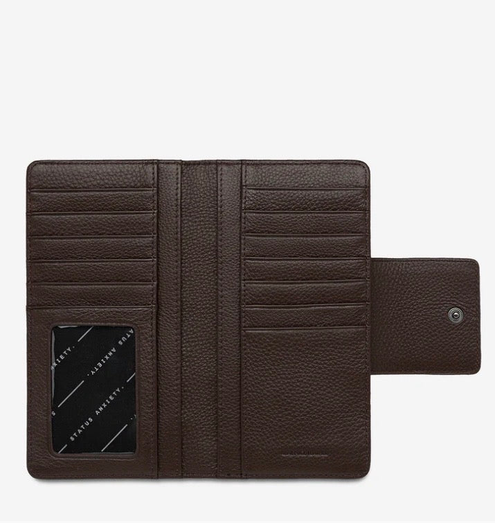 STATUS ANXIETY | RUINS WALLET - COCOA