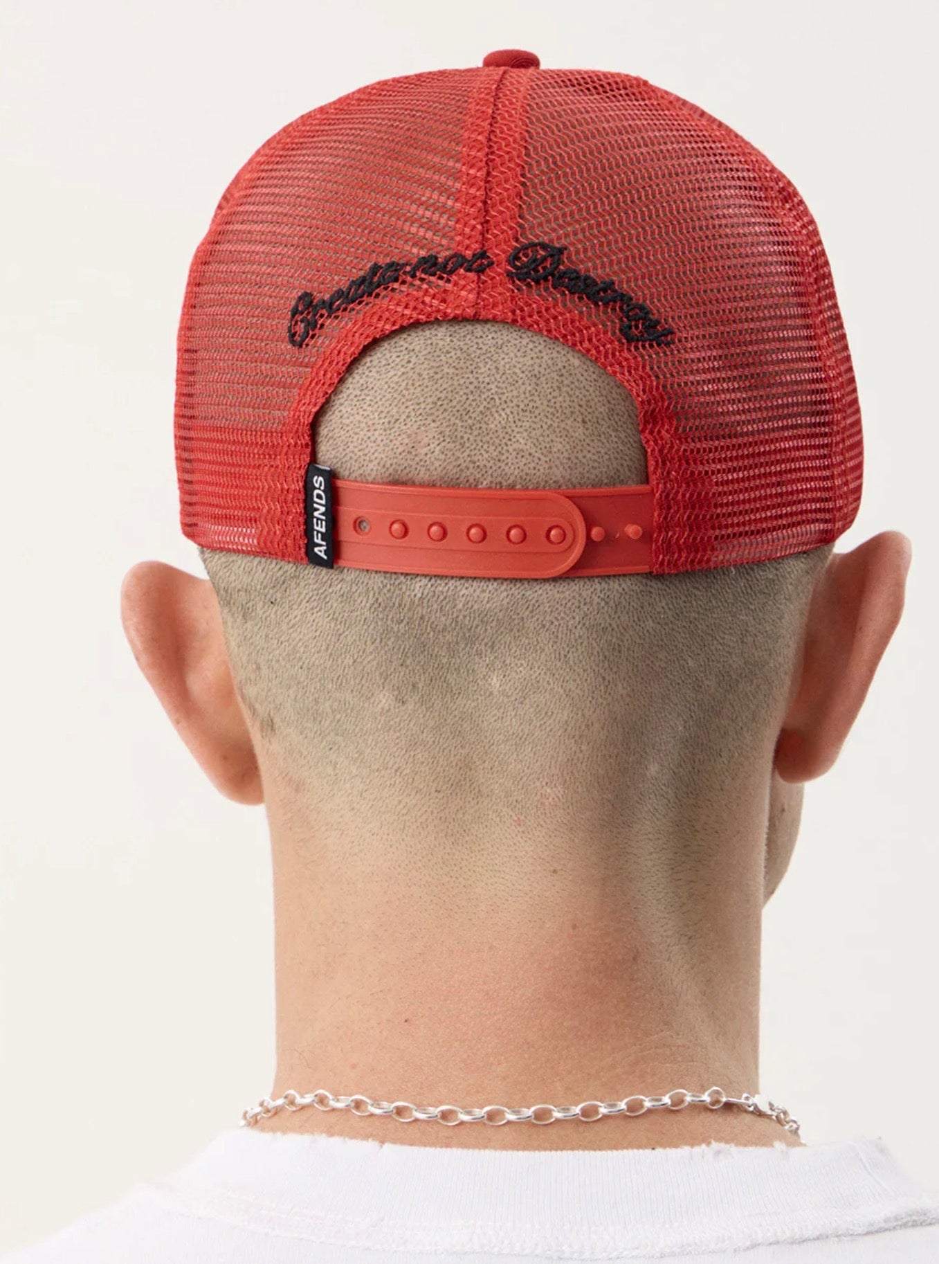 AFENDS - TROPHY TRUCKER CAP | KETCHUP