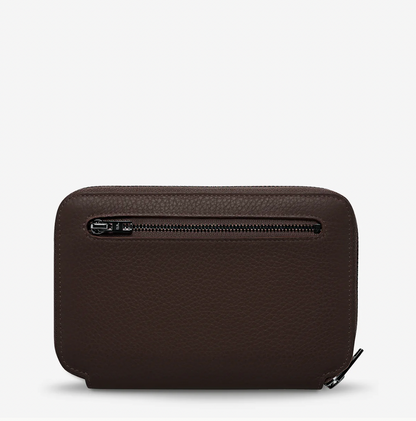 STATUS ANXIETY - NOWHERE TO BE FOUND PASSPORT WALLET | COCOA