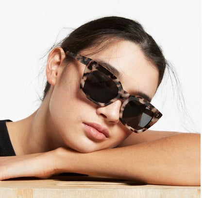 STATUS ANXIETY | ANTAGONIST SUNGLASSES - WHITE TORT