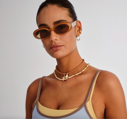 LE SPECS - WORK IT | GOLD PEARL