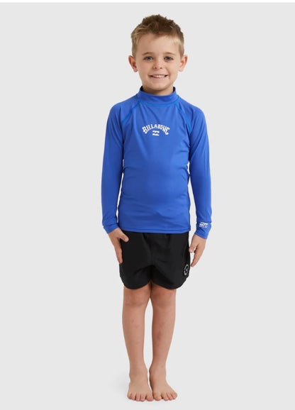 BILLABONG-GROM ALL DAY ARCH L/S RASHIE|COBALT