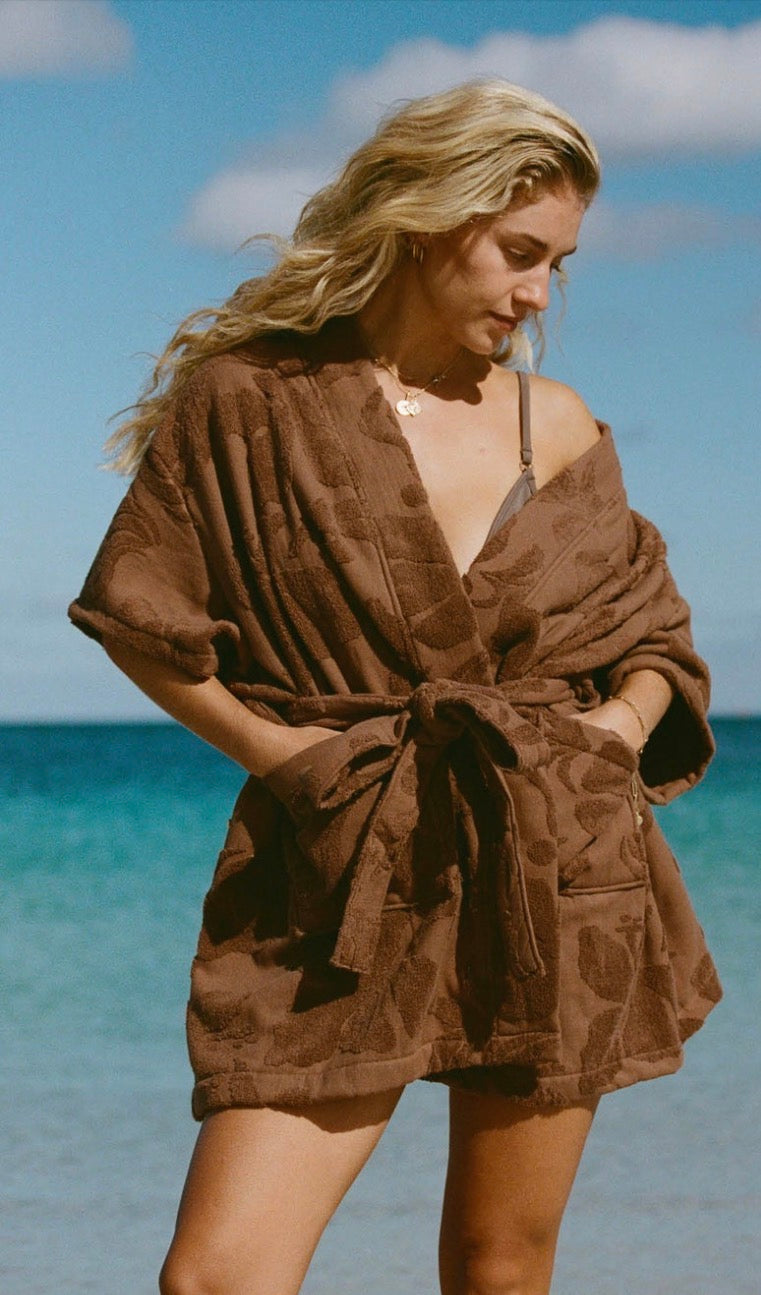 Layday- Sundown Robe - Tropica Mocha