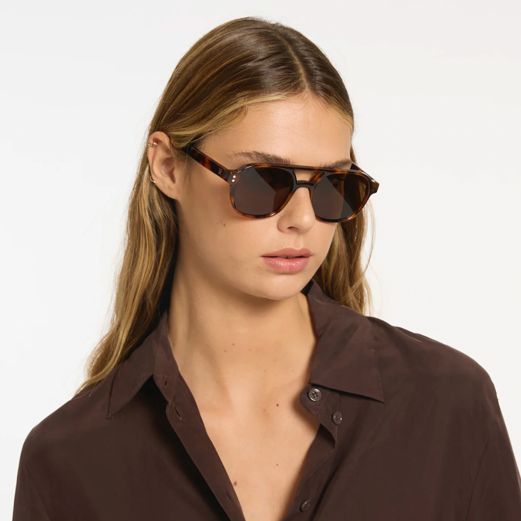STATUS ANXIETY - SUBLIMINAL SUNGLASSES | BROWN TORT