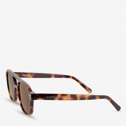 STATUS ANXIETY - SUBLIMINAL SUNGLASSES | BROWN TORT