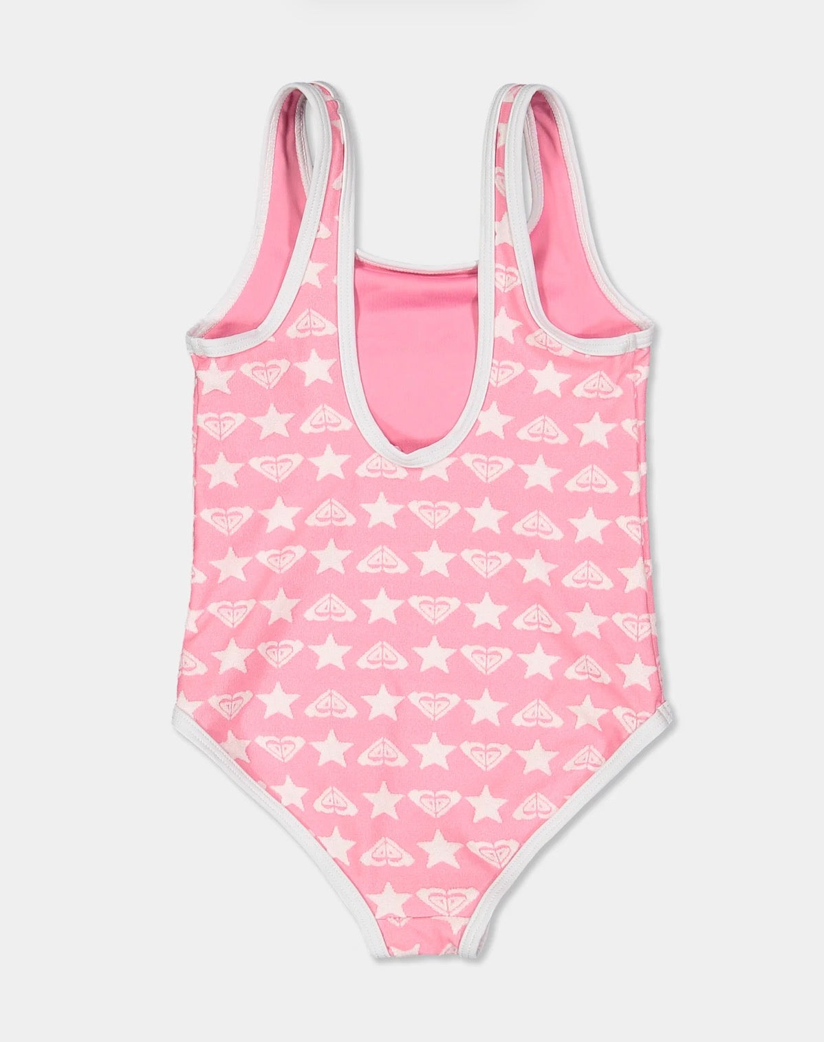 ROXY - SUPER STAR GIRLS SWIMSUIT | PINK CARNATION