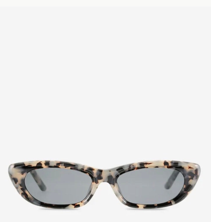 STATUS ANXIETY | SIDELINES SUNGLASSES - WHITE TORT