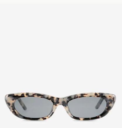 STATUS ANXIETY | SIDELINES SUNGLASSES - WHITE TORT