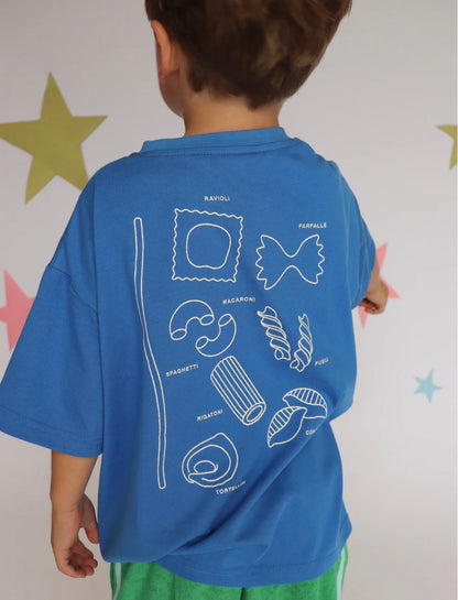 LENN LABEL - PASTA TEE BLUE