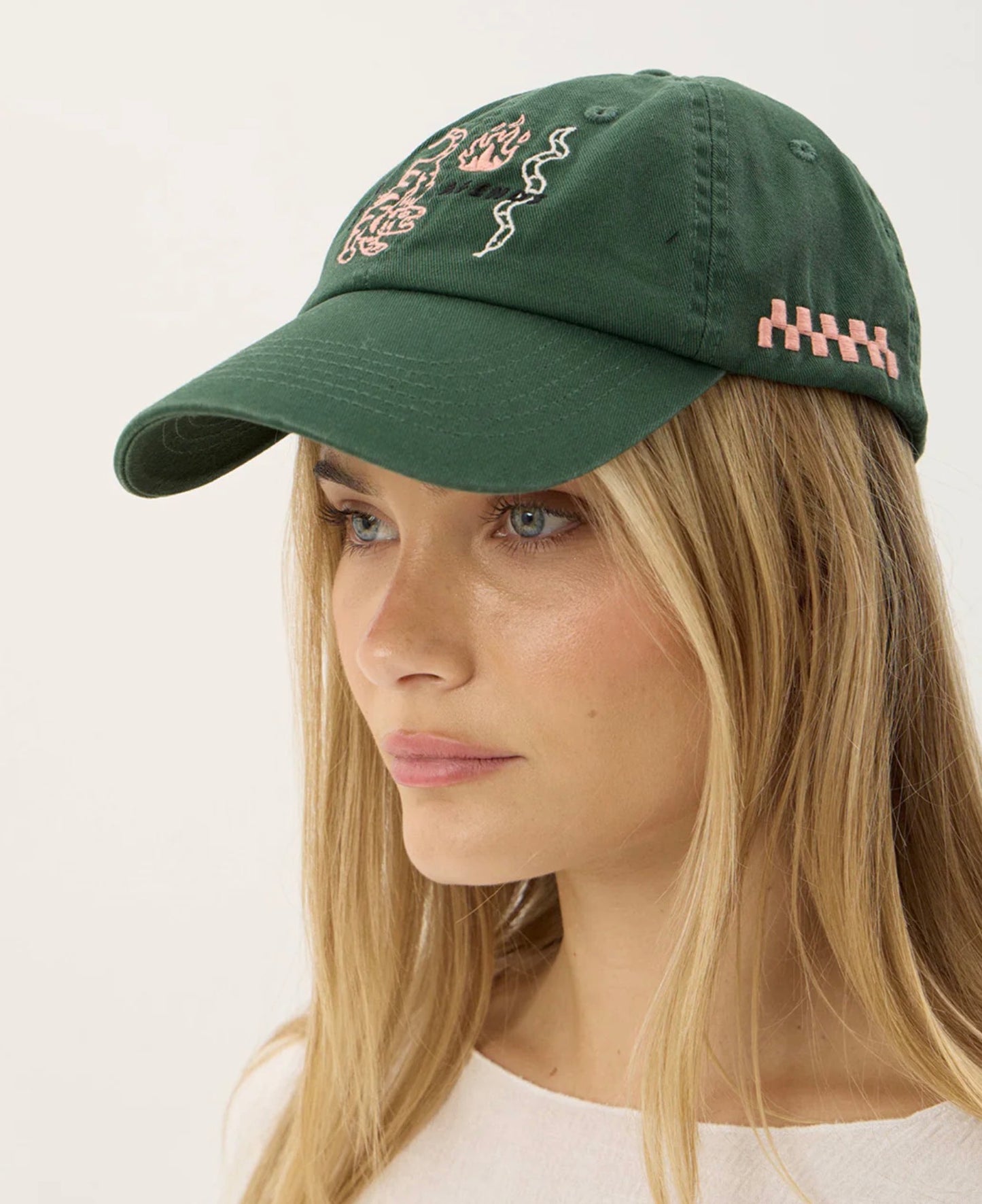 AFENDS | REAL LIFE SIX PANEL CAP - PINE