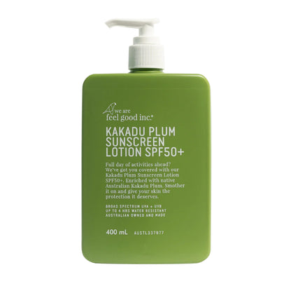 FEEL GOOD INC - KAKADU PLUM SUMSCREEN LOTION SPF50+