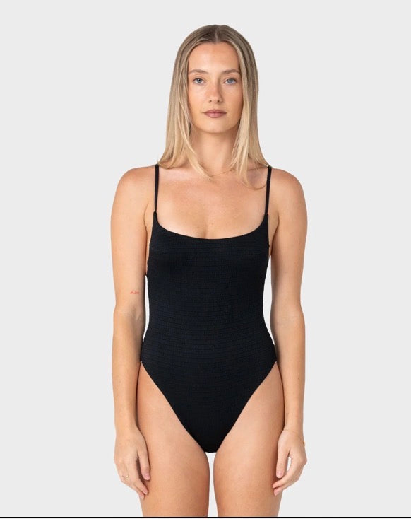 Rusty- Cedar Hi Leg One Piece