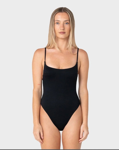 Rusty- Cedar Hi Leg One Piece