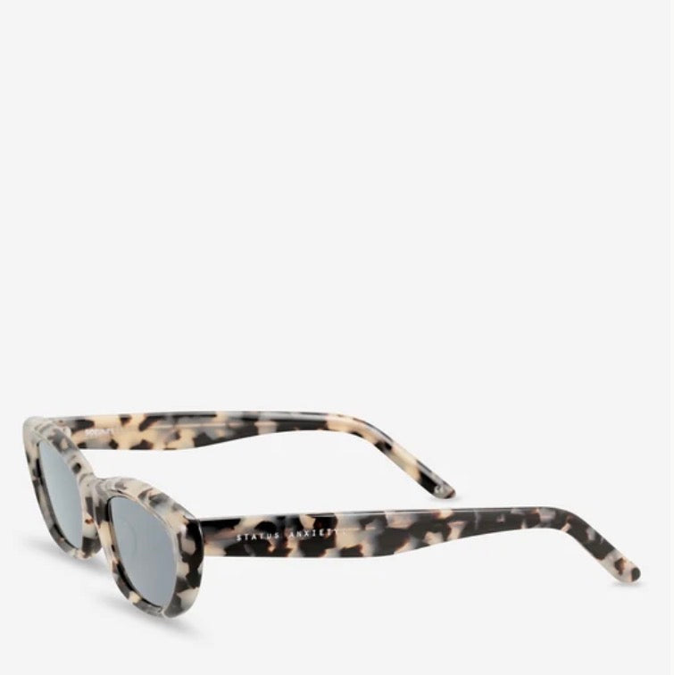 STATUS ANXIETY | SIDELINES SUNGLASSES - WHITE TORT