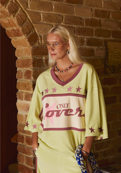 ONLY LOVERS LEFT - SURF LEAGUE JERSEY | PISTACHIO