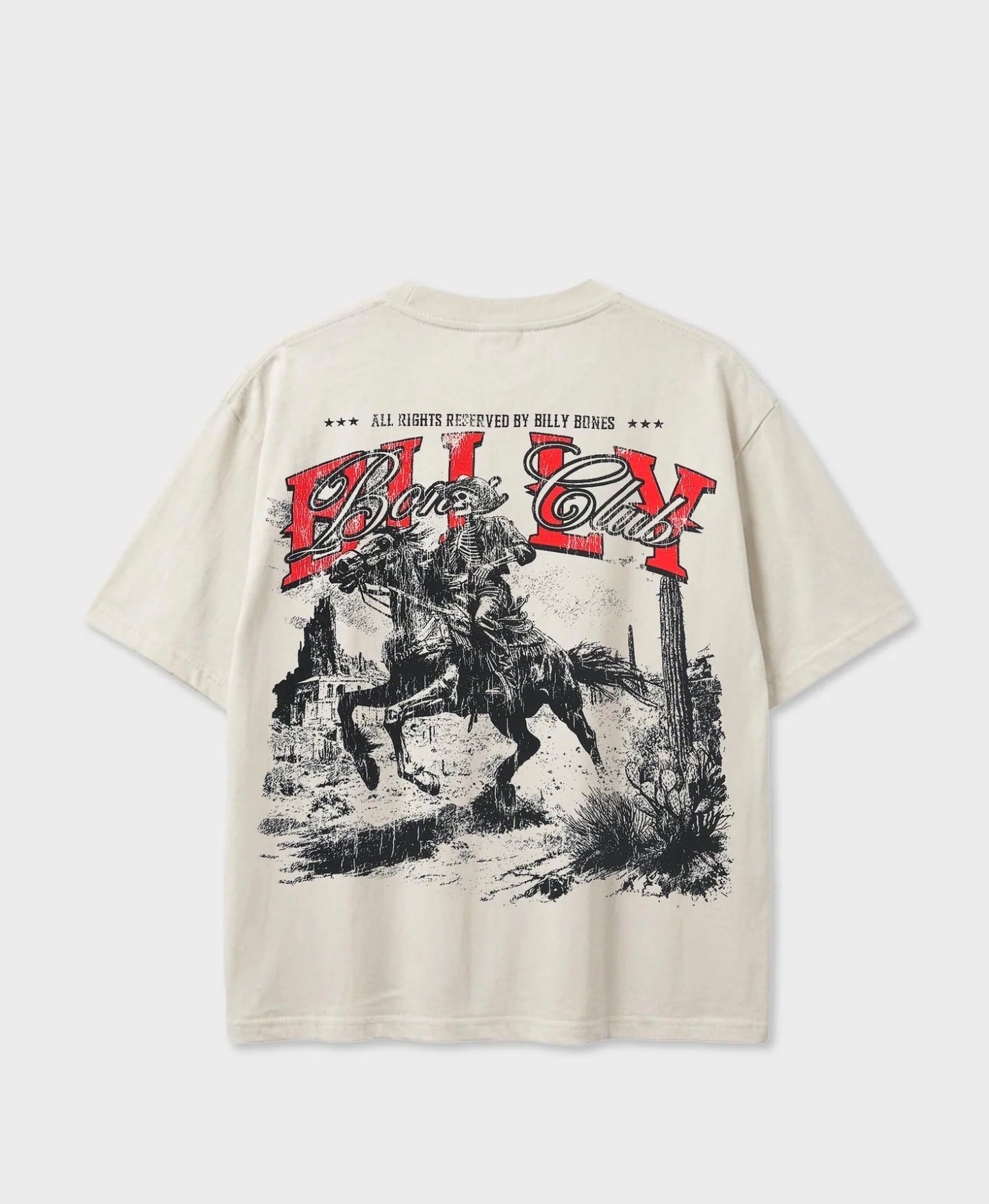 BILLY BONES - ROUTE 66 TEE / TAN