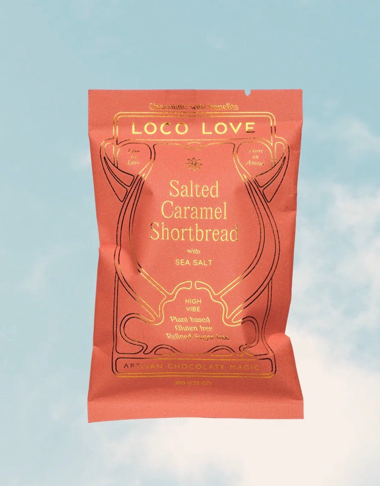 LOCO LOVE-SALTED CARAMEL SHORTBREAD