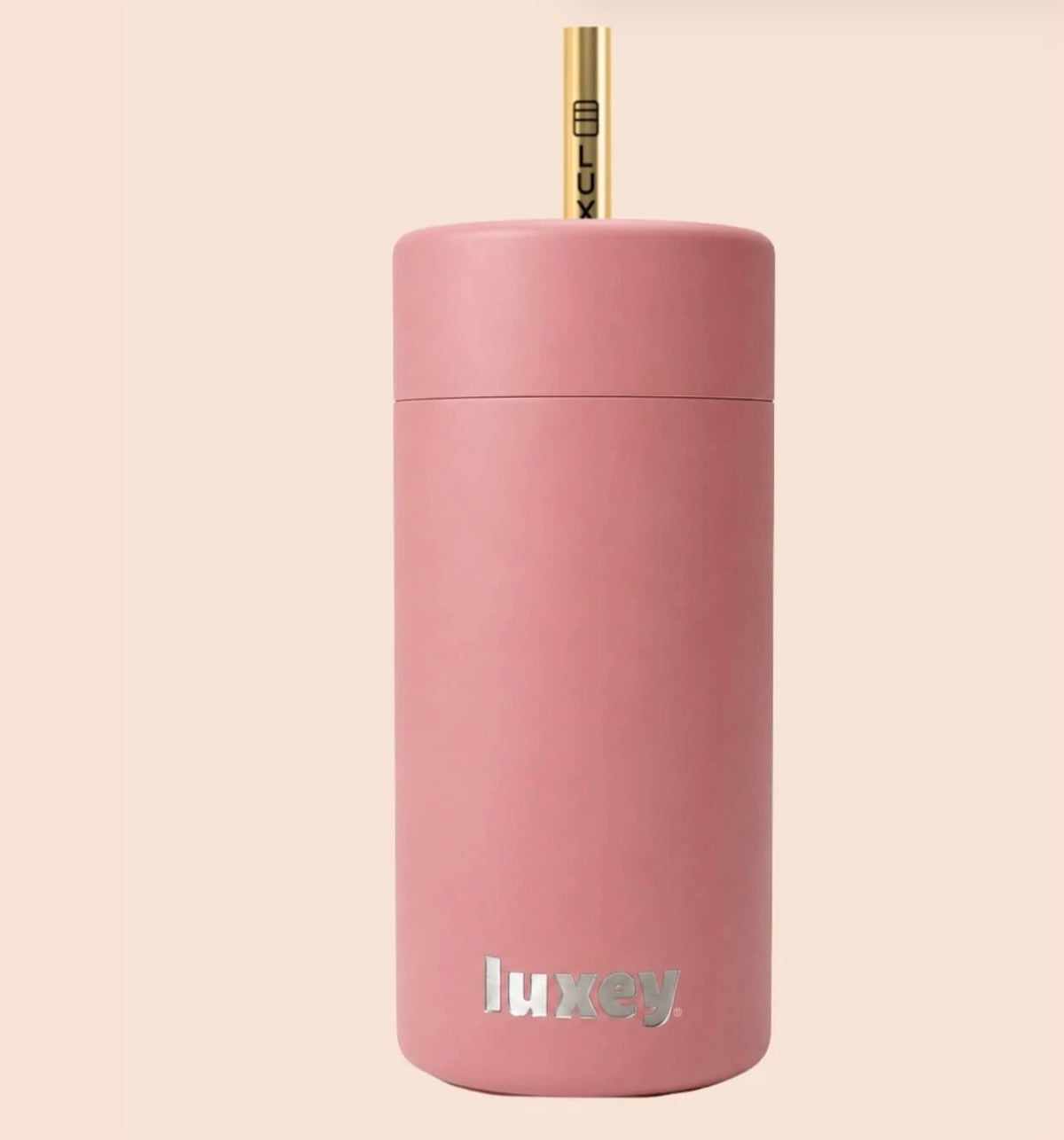 LUXEY - INSULATED STAINLESS STEEL ICED TUMBLER 12oz | ROSE
