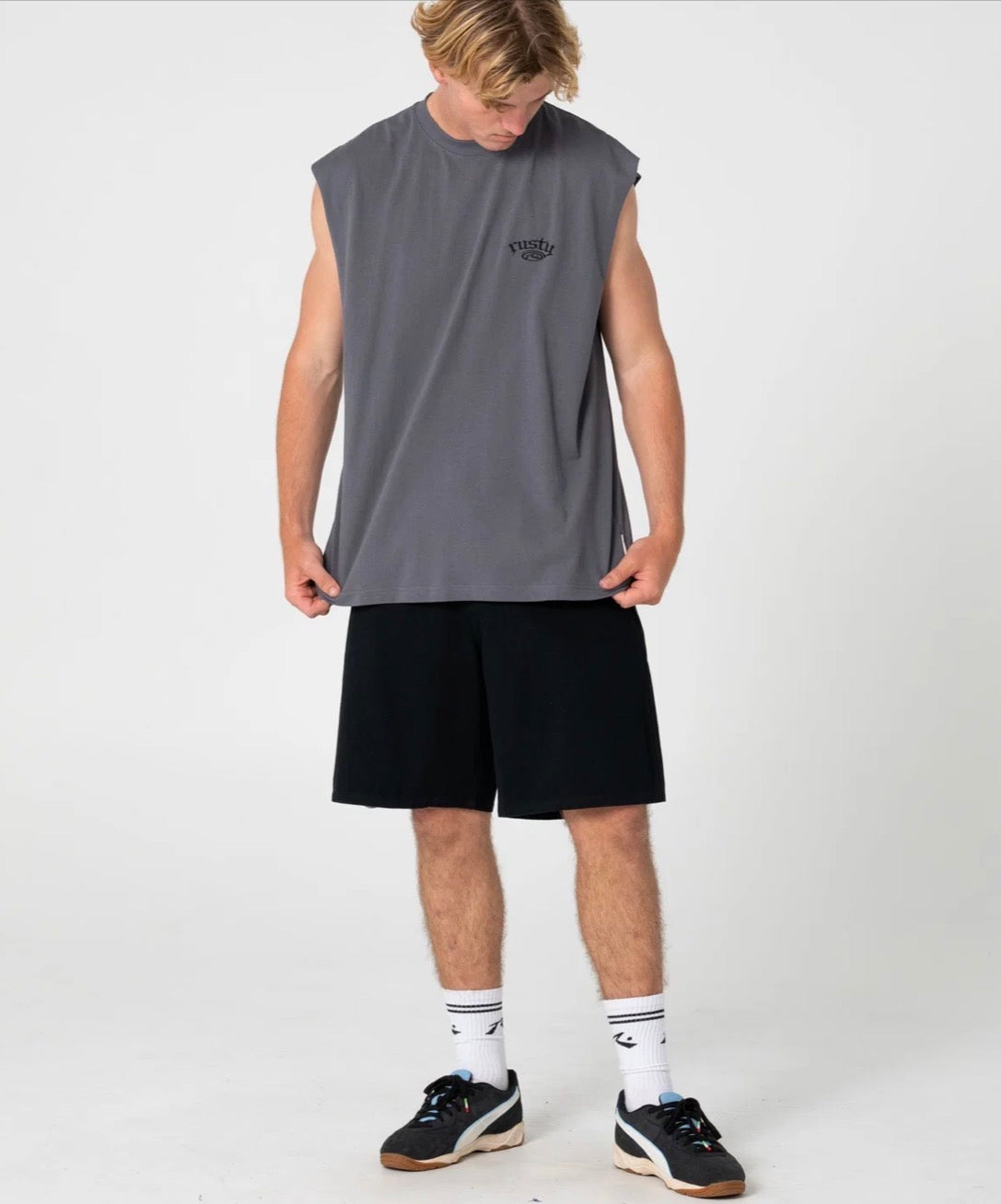 Rusty-Rumble Elastic Short