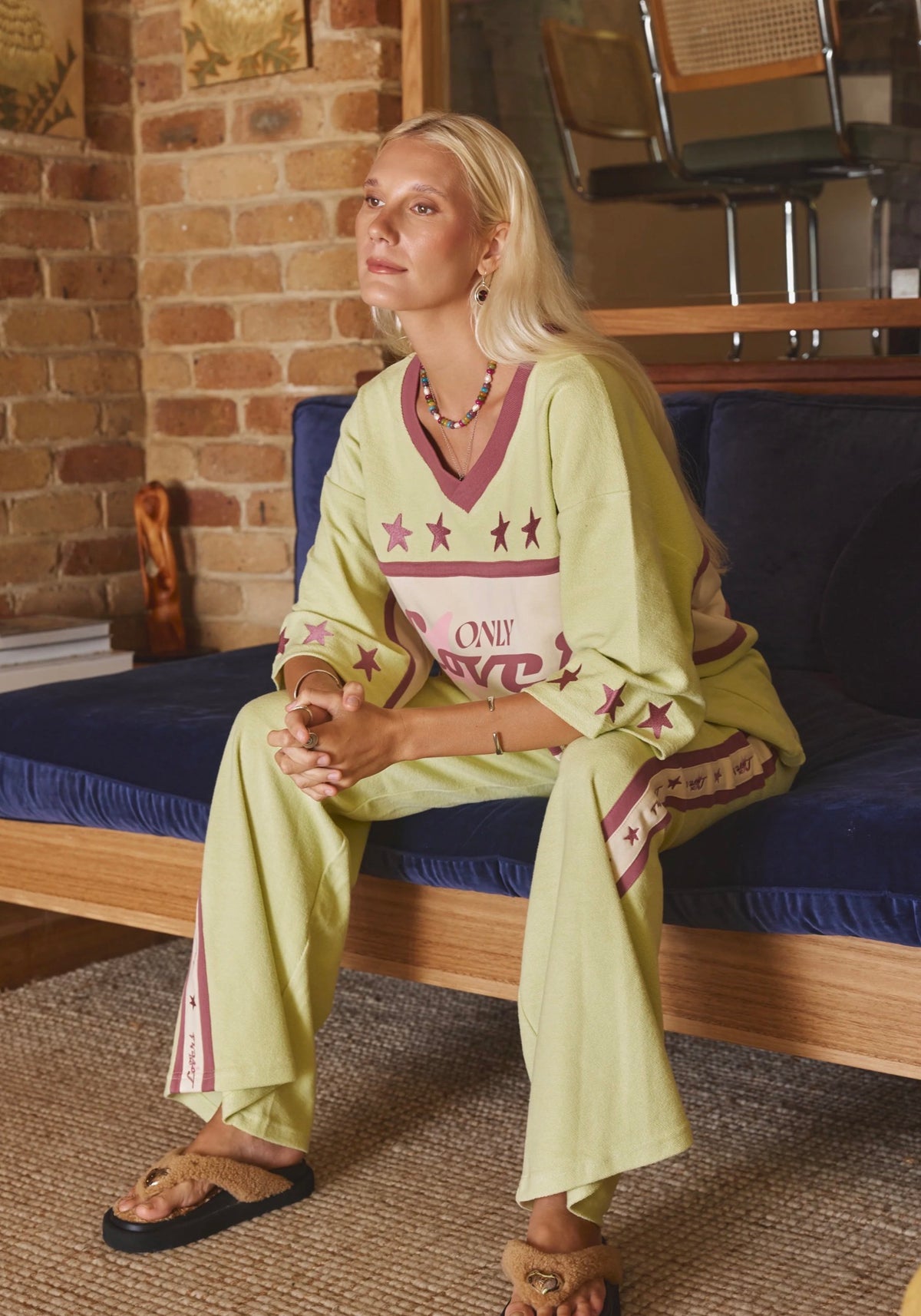 ONLY LOVERS LEFT - SURF LEAGUE JERSEY | PISTACHIO