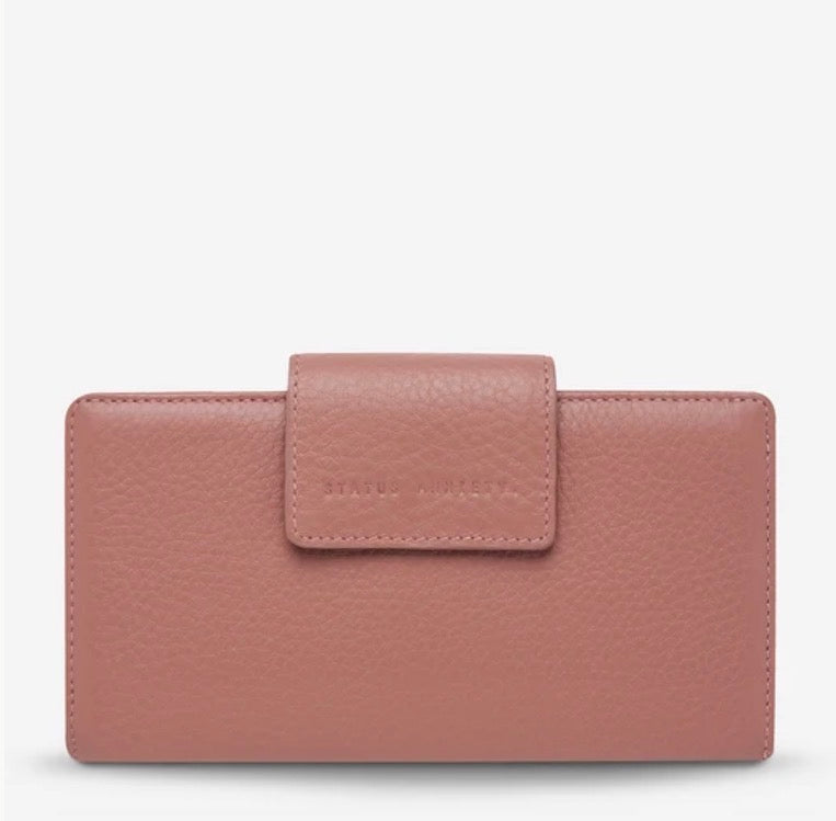 | RUINS WALLET - DUSTY ROSE