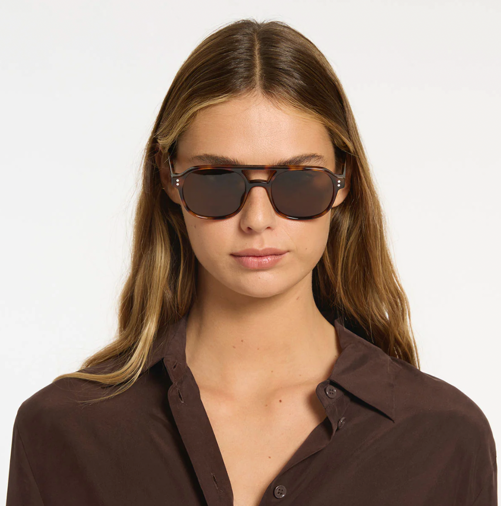 STATUS ANXIETY - SUBLIMINAL SUNGLASSES | BROWN TORT
