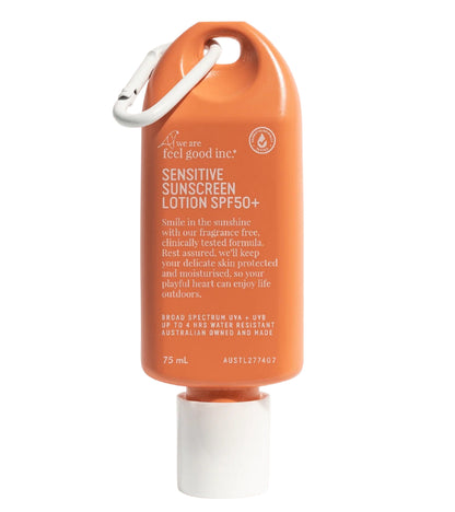 FEEL GOOD INC - SENSITIVE SUNCREEN LOTION SPF50+