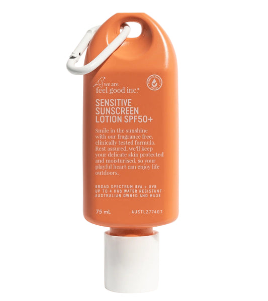 SENSITIVE SUNCREEN LOTION SPF50+