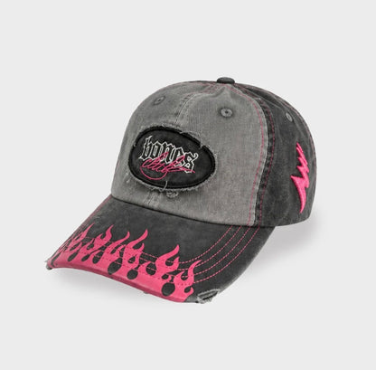 Billy Bones-Hot Head Cap-Washed Black