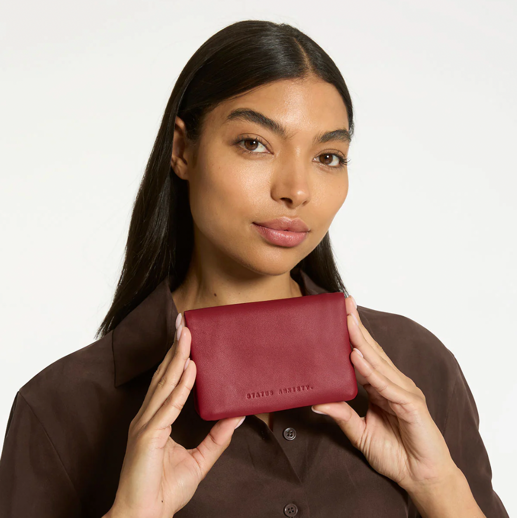 STATUS ANXIETY - IS NOW BETTER WALLET | ROUGE NAPPA