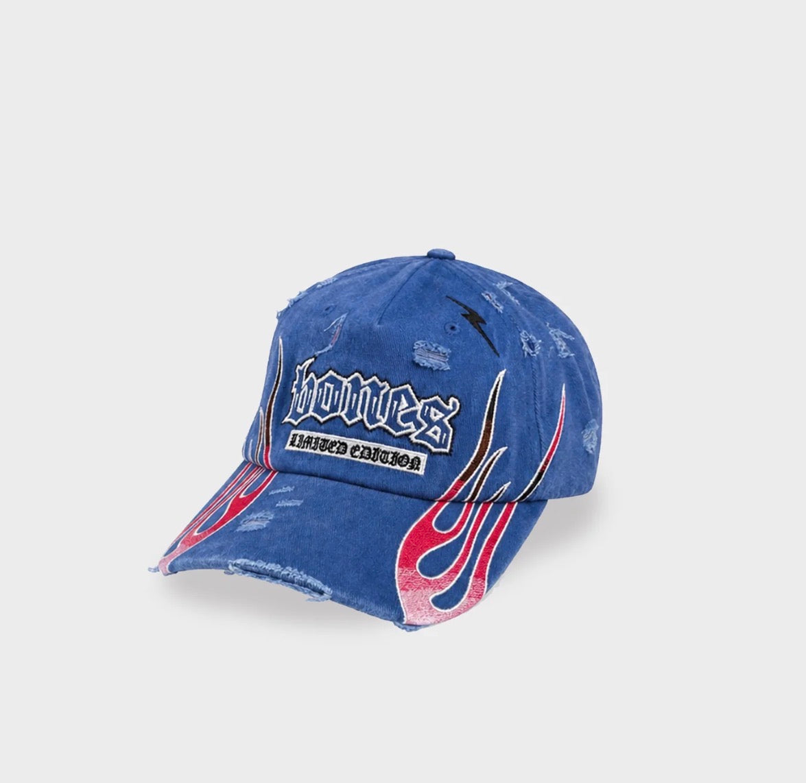 Billy Bones- Hot Head Cap-Washed Blue
