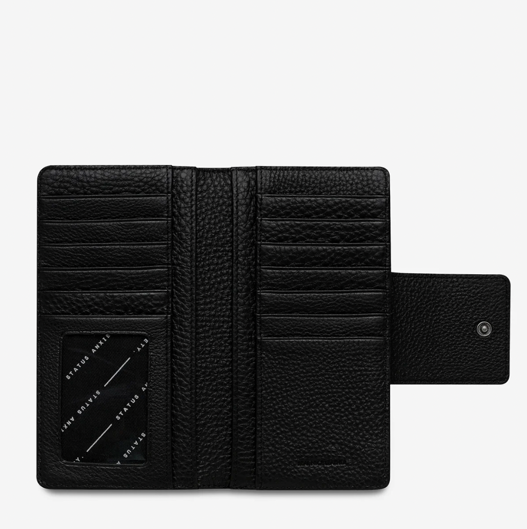 STATUS ANXIETY - RUINS WALLET | BLACK