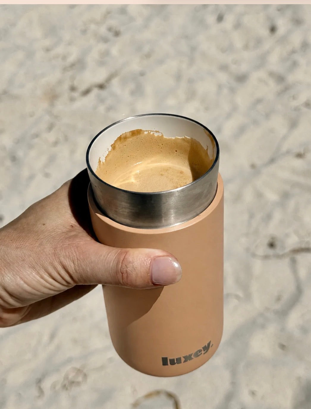 LUXEY - STAINLESS STEEL REUSESBLE CUP 12OZ | TERRA