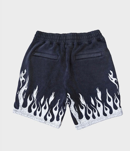 BILLY BONES - BURNER JERSEY SHORTS / WASHED BLACK