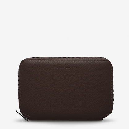 STATUS ANXIETY - NOWHERE TO BE FOUND PASSPORT WALLET | COCOA