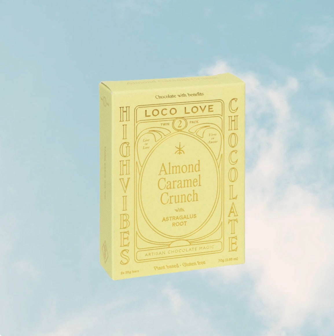 LOCO LOVE- Almond Caramel Crunch - twin pack