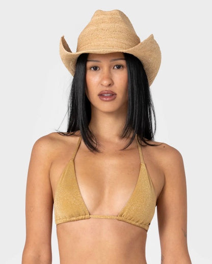 Rusty- Ryder Cowboy Straw Hat
