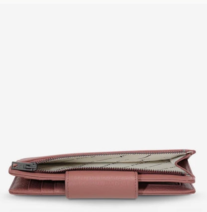 | RUINS WALLET - DUSTY ROSE