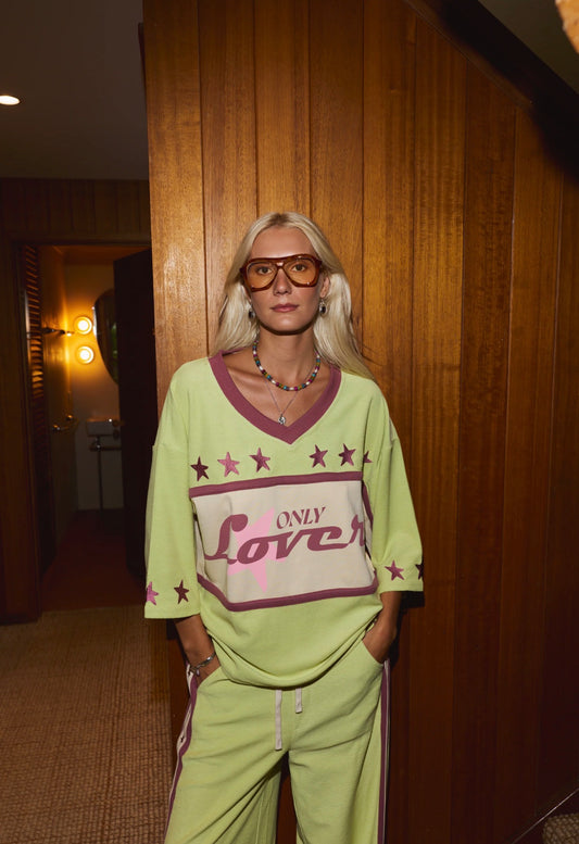 ONLY LOVERS LEFT - SURF LEAGUE JERSEY | PISTACHIO
