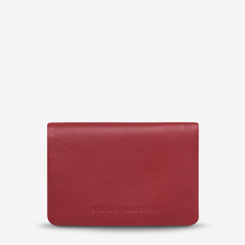 STATUS ANXIETY - IS NOW BETTER WALLET | ROUGE NAPPA