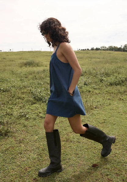AFENDS PALMER MINI DRESS | INK