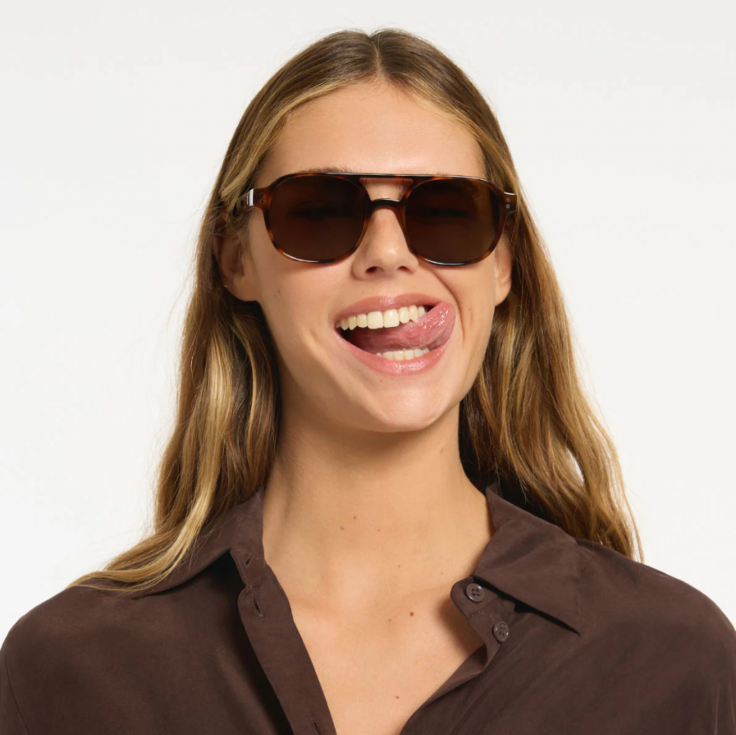 STATUS ANXIETY - SUBLIMINAL SUNGLASSES | BROWN TORT