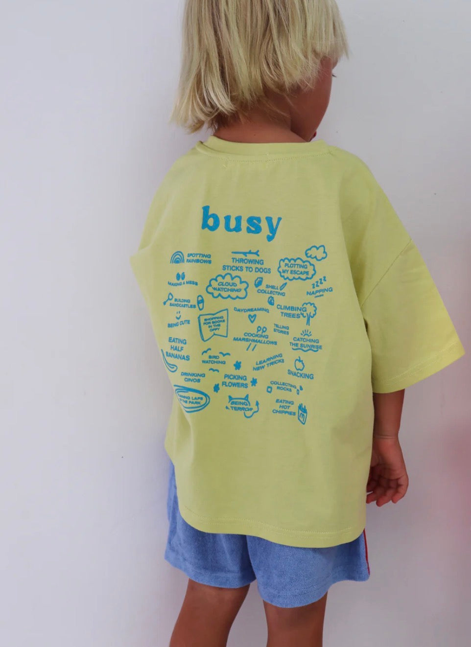LENN LABEL - BUSY TEE LIME