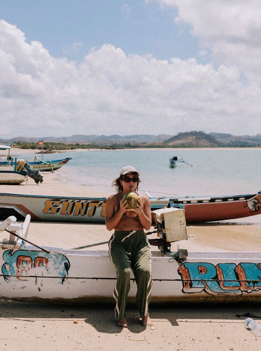 ATMOSEA APRES SURF PANT / OLIVE