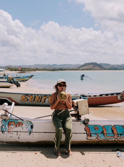 ATMOSEA APRES SURF PANT / OLIVE