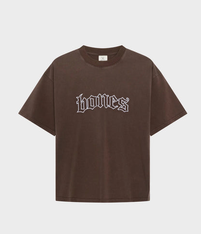 BILLY BONES - CLASSIC TEE / WASHED BROWN