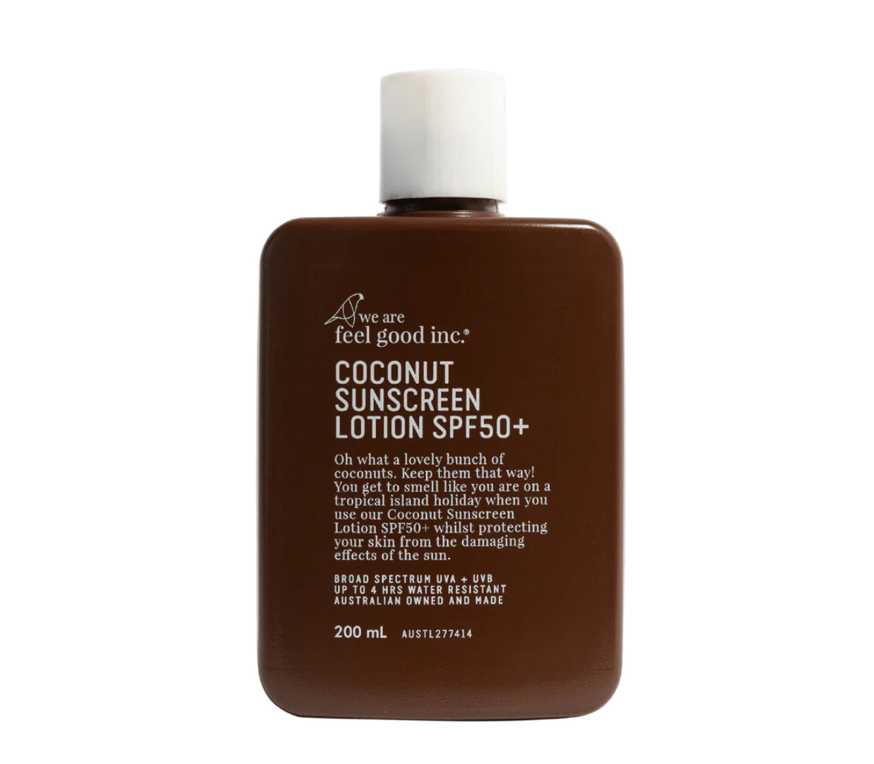 FEEL GOOD INC - COCONUT SUNSCREEN LOTION SPF50+