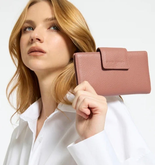 | RUINS WALLET - DUSTY ROSE